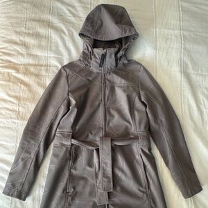 Lole Women’s Grey Rain Trench Coat
